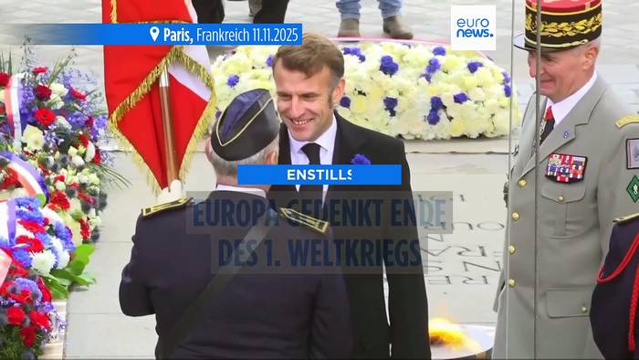News video: 11. November: Europa gedenkt des Endes des 1. Weltkriegs