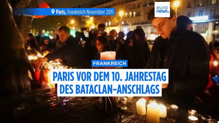 News video: Das Trauma bleibt: Überlebende zehn Jahre nach den IS-Anschlägen in Paris