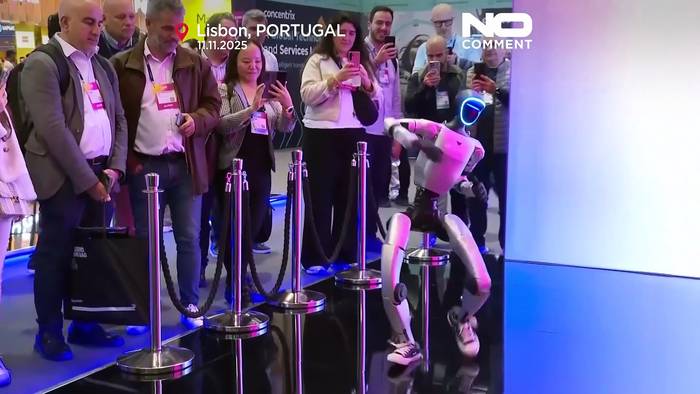 News video: Tanzende Roboter im Rampenlicht beim Web Summit in Lissabon
