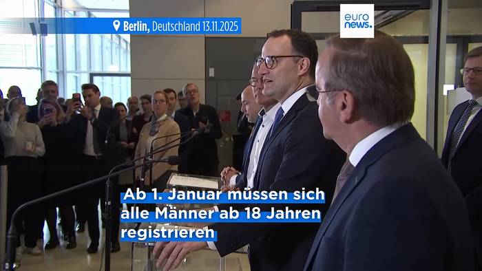 News video: Musterungen beginnen in einem Monat: So sieht Deutschlands neuer Wehrdienst aus