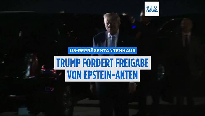 News video: Rolle rückwärts: Trump fordert Freigabe der Epstein-Akten