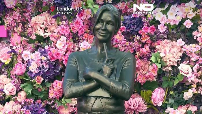News video: Renée Zellweger enthüllt neue Bridget-Jones-Statue in London