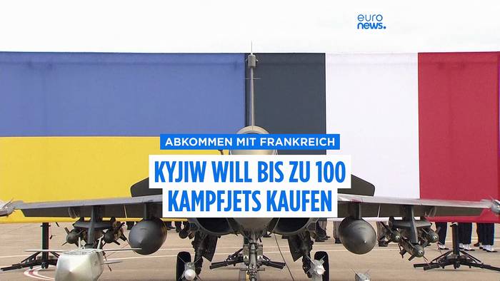 News video: Selenskyjs Besuch bei Macron: 100 Rafale-Jets für die Ukraine