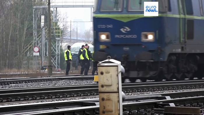 News video: Anschlag auf Bahnstrecke zwischen Lublin und Warschau: Polen verdächtigt Russland