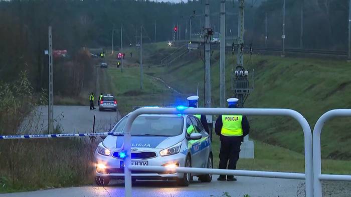 News video: Polen macht Russland für Sprengstoffanschlag auf Eisenbahn verantwortlich