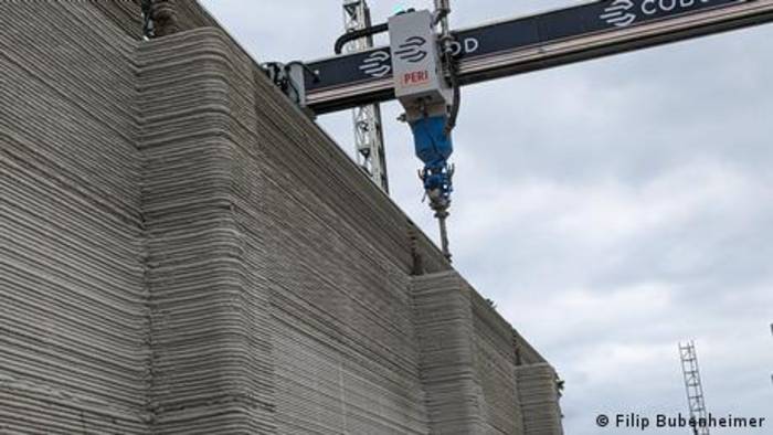 News video: Schicht auf Schicht: Häuser aus dem 3D-Drucker