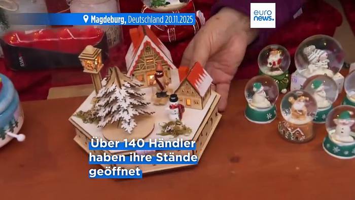 News video: Magdeburger Weihnachtsmarkt öffnet ein Jahr nach tödlichem Attentat