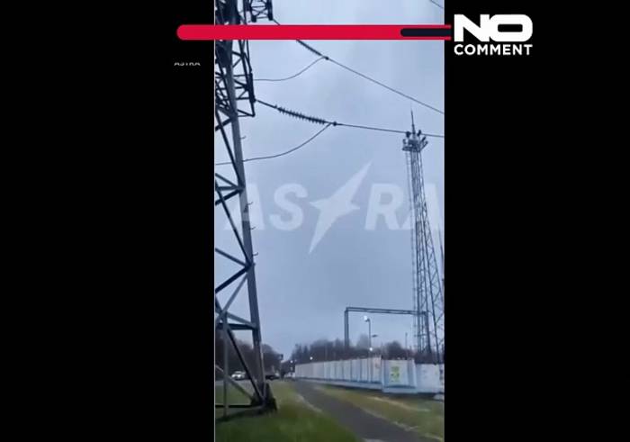 News video: Ukrainische Drohnen treffen Kraftwerk Schatura bei Moskau, lösen Großbrand aus