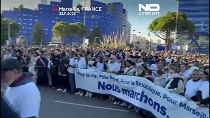 News video: Tausende demonstrieren in Marseille gegen Drogengewalt nach Tötung des Bruders eines Aktivisten
