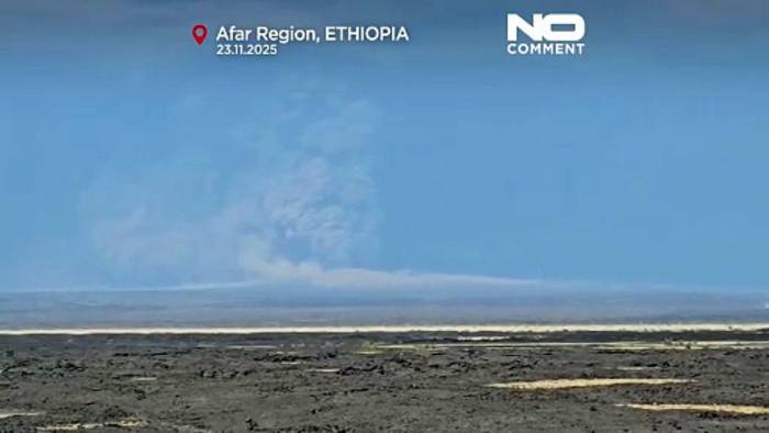 News video: Äthiopiens Vulkan Hayli Gubbi bricht erstmals seit Beginn der Aufzeichnungen aus