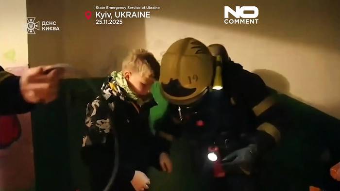 News video: Russische Angriffe auf Kyjiw töten mindestens sechs Menschen und verletzen Dutzende