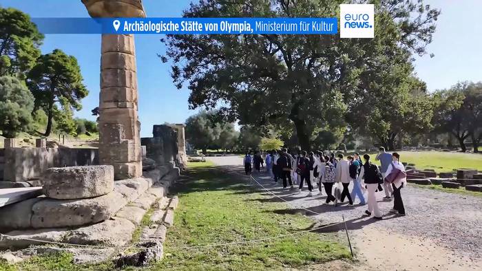 News video: Schlechtes Wetter in Griechenland überschattet Olympisches Feuer für Winterspiele
