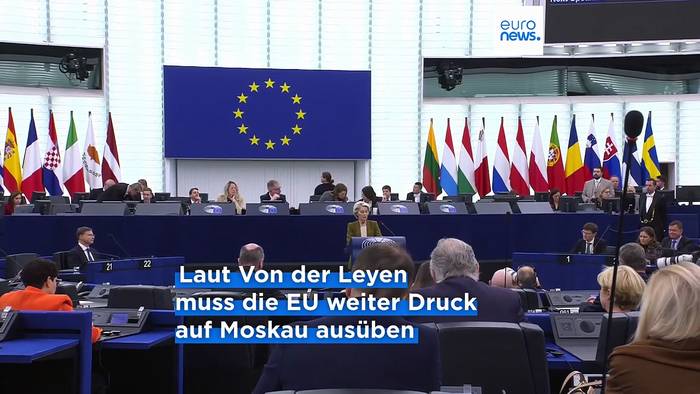 News video: Von der Leyen zu Ukraine-Verhandlungen: 