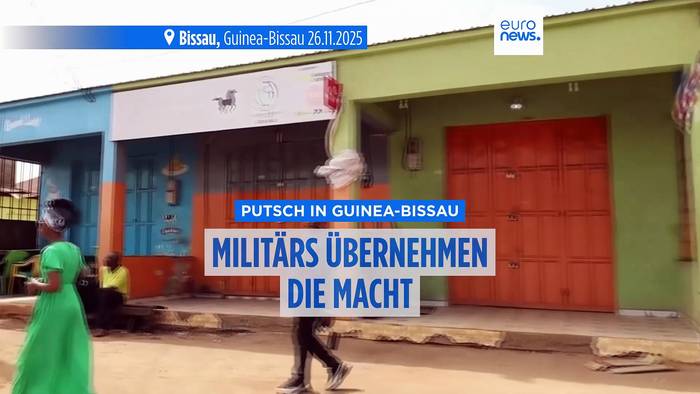 News video: Putsch der Militärs in Guinea-Bissau: Präsident Embaló bestätigt seine Absetzung
