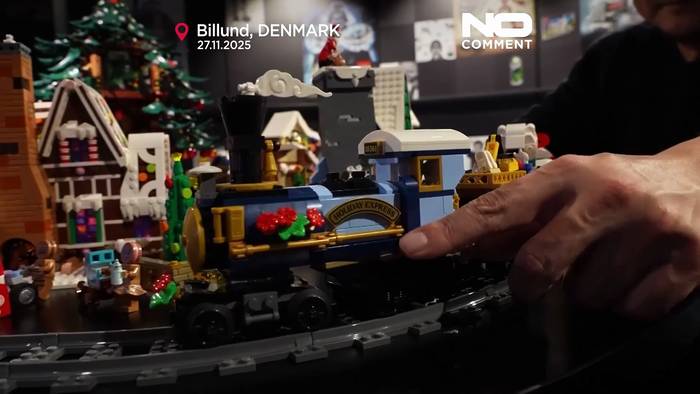 News video: Blick ins Weihnachtsgeschäft bei Lego: So decken Kultbausteine die Nachfrage