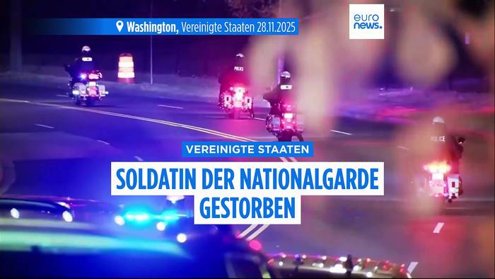 News video: Trump bestätigt Tod einer Nationalgardistin nach Angriff in Washington