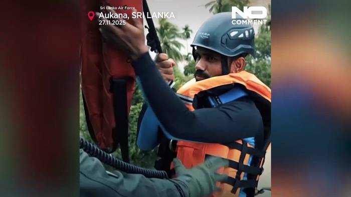 News video: Über 40 Tote: Erdrutsche und Überschwemmungen nach heftigen Regenfällen in Sri Lanka