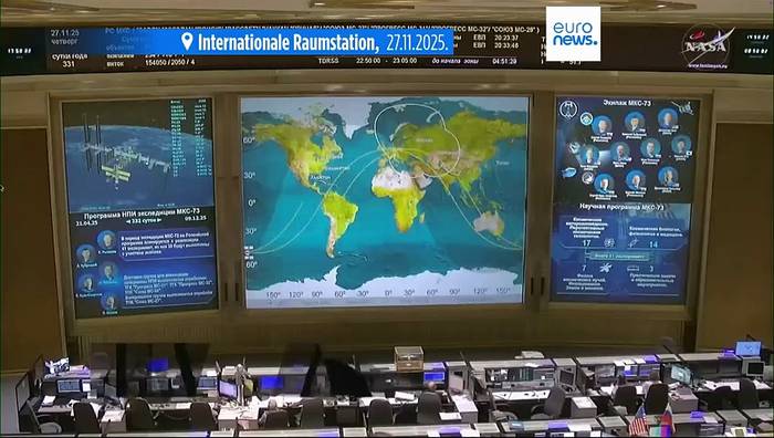 News video: Mit der Sojus zur ISS: 2 Russen und ein Amerikaner für 8 Monate im All