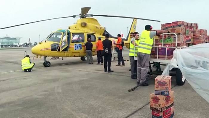 News video: Luftaufnahmen zeigen Zerstörung in Indonesien: Fluten und Erdrutsche fordern über 400 Tote
