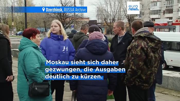 News video: Ukraine-Krieg: 11 Regionen in Russland streichen Zahlungen an Soldaten und deren Familien