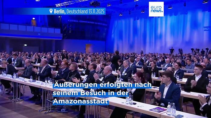 News video: Merz lästert über Belém, Brasilianer verärgert