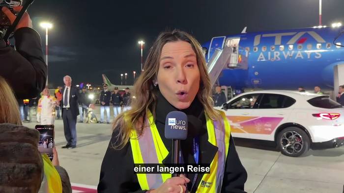 News video: Winterspiele Mailand Cortina 2026: Die Flamme und Olympia sollen Italien für Sport begeistern