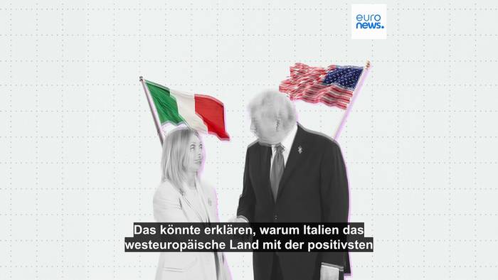 News video: Italien sticht heraus: Warum Trump dort beliebter ist als in fast allen anderen EU-Ländern