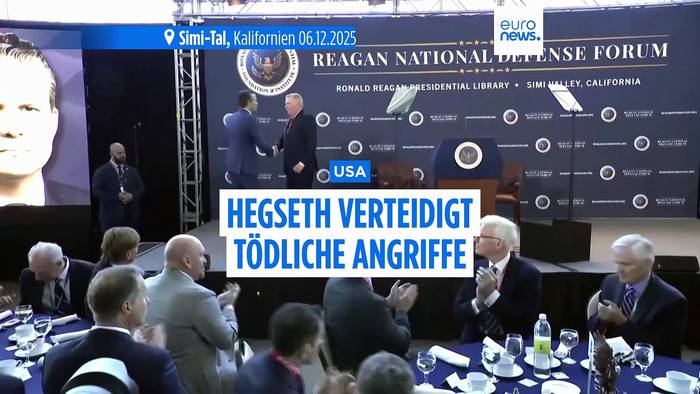 News video: Hegseth verteidigt tödliche Angriffe auf mutmaßliche Kartellboote in der Karibik