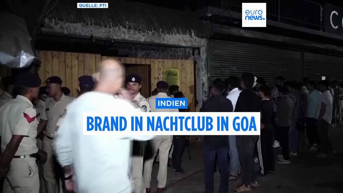 News video: Mindestens 25 Tote bei Brand in belebtem Nachtclub in Goa