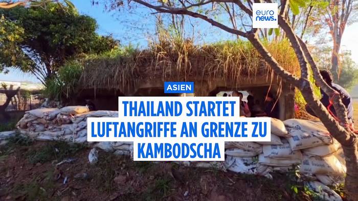 News video: Thailand startet neue Angriffe entlang der Grenze zu Kambodscha