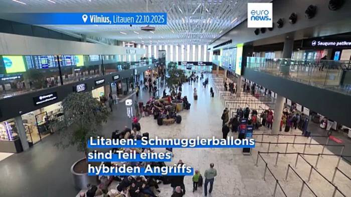 News video: Litauen verhängt Notstand wegen Ballonangriffen aus Belarus