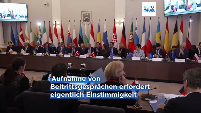 News video: Neuer 10-Punkte-Plan zum EU-Beitritt der Ukraine - vorbei an Ungarns Veto