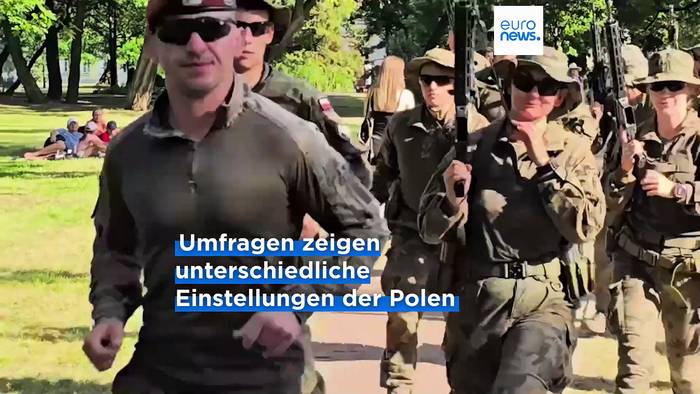 News video: Polens Top-General im Interview: 