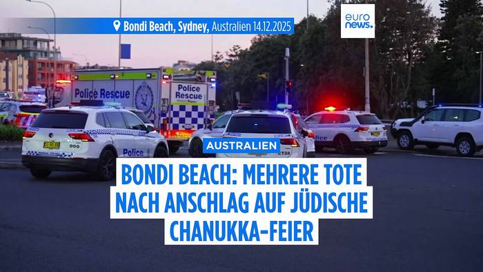 News video: Bondi Beach in Australien: 12 Tote nach Anschlag auf jüdische Chanukka-Feier