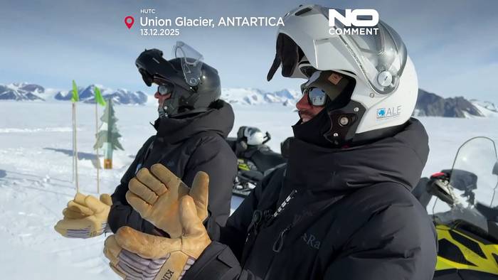 News video: Catherine Drysdale gewinnt als erste Frau den Antarctic Ice Marathon