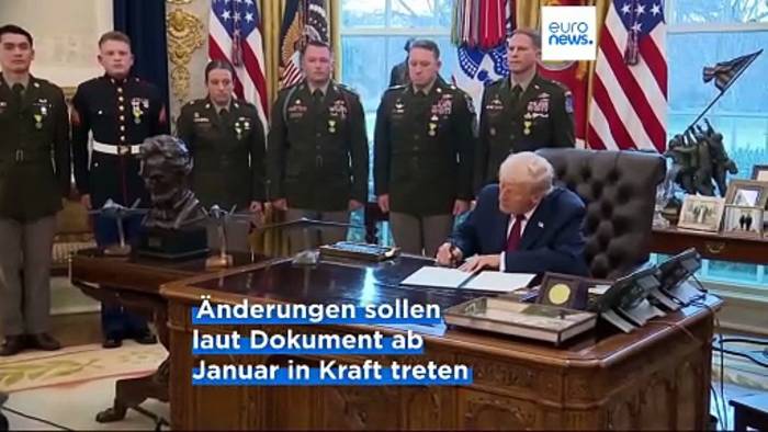 News video: Trump weitet Einreiseverbot und -beschränkungen auf 20 neue Länder aus