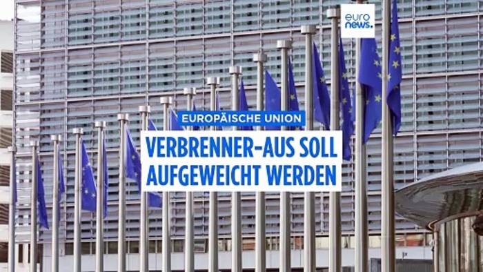 News video: EU kippt Verbrenner-Verbot: Autohersteller müssen Emissionen bis 2035 um 90 % senken