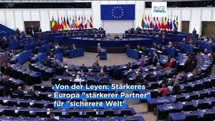 News video: Veränderte Weltordnung: Von der Leyen warnt vor der 