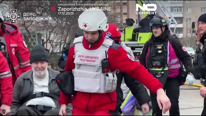 News video: Russland greift Saporischschja an: mindestens 29 Verletzte, darunter fünf Kinder