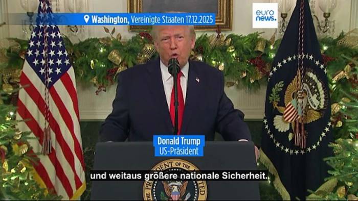 News video: Trotz wachsender Unzufriedenheit und Arbeitslosigkeit: Trump lobt US-Wirtschaft