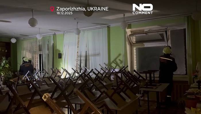 News video: Russische Bomben treffen Saporischschja: 35 Verletzte, Frontkämpfe eskalieren