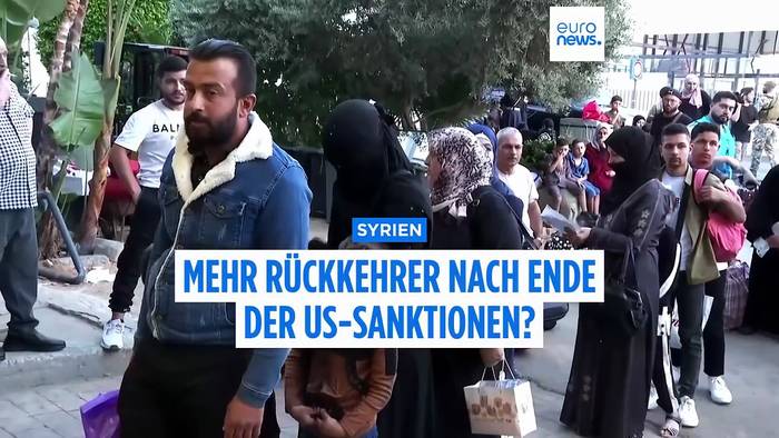 News video: Ende der US-Sanktionen: Positives Signal für syrische Rückkehrer?