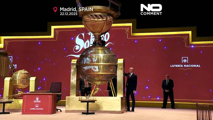 Video: Vier Millionen Euro für Losnummer 79.432 in Spaniens Weihnachtslotterie