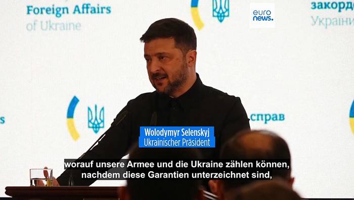 News video: Selenskyj vorsichtig optimistisch über Fortschritte bei US-Friedensgesprächen