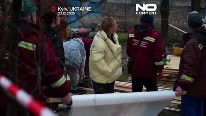 News video: Russland verübt massiven Drohnenangriff auf die Ukraine, drei Tote