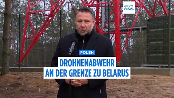 News video: Polens neues Drohnen-Abwehrsystem an der Grenze: Waffenfabrik in Belarus geplant?