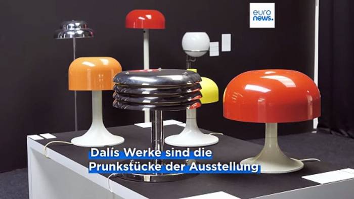 News video: Design-Ikonen: Ausstellung mit Werken von Salvador Dalí in Pécs
