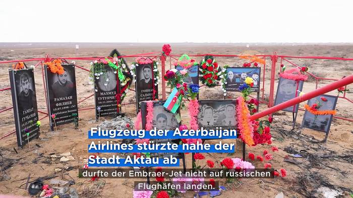 News video: Aktau erinnert an die Flugkatastrophe von Kasachstan