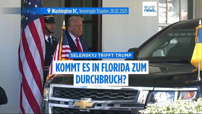 News video: Selenskyj trifft Trump: Kommt es in Florida zum Durchbruch?