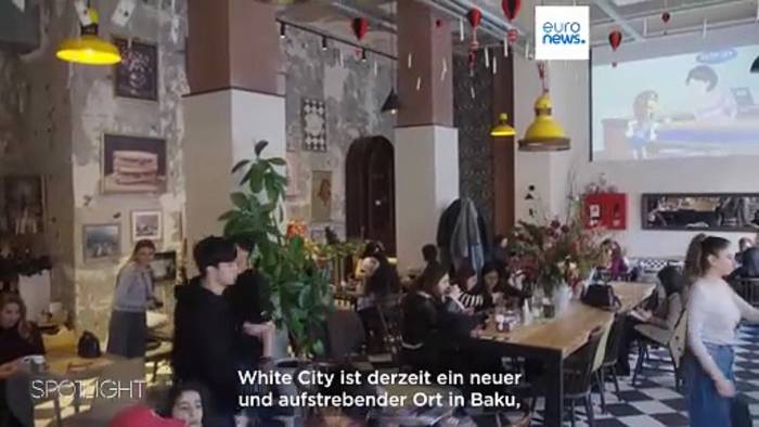 News video: Erkundung der Weißen Stadt Baku und der Ideen für eine Stadt der Zukunft
